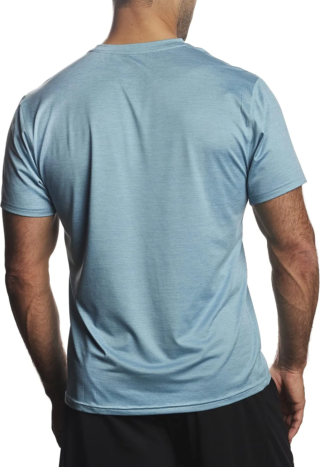 Arctic Cool Men??s Crew Neck Instant Cooling Moisture Wicking Performance UPF 50  Short Sleeve Workout Shirt