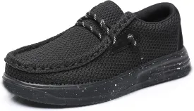 Felabo Kids Boys Girls Slip-On Casual Loafers Canvas Walking Shoes Comfortable & Lightweight (Toddler/Little Kid/Big Kid)