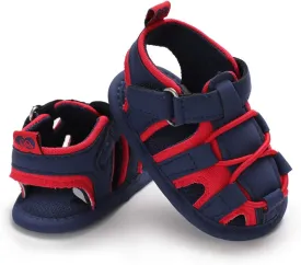 HsdsBebe Infant Baby Boys Girls Summer Beach Sandals Breathable Athletic Anti-slip Soft Sole Newborn First Walker Crib Shoes