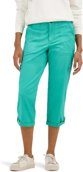 Lee womens Ultra Lux Comfort With Flex-to-go Cargo Capri Pant
