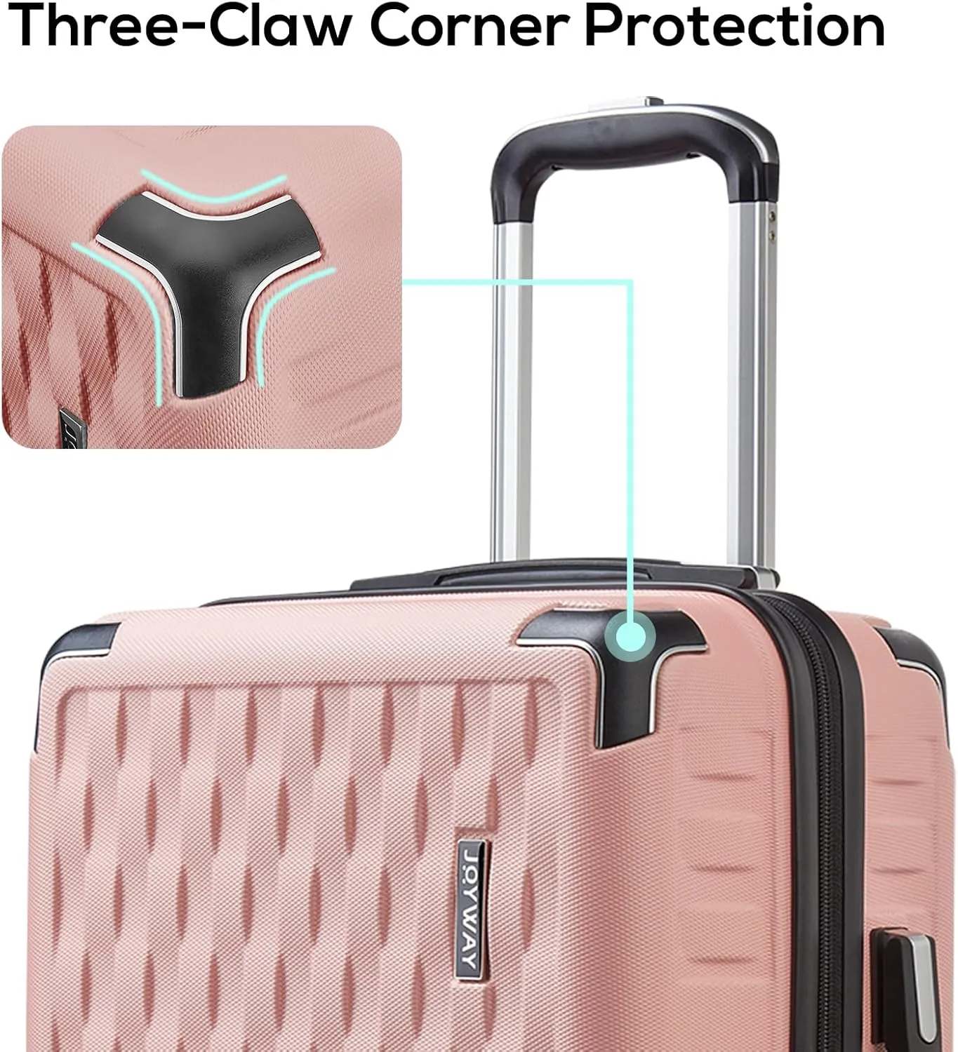 Melalenia Luggage 10 Piece Sets Clearance,Large Suitcase Set Spinner Wheels with TSA Locks,Hard Shell Pink Luggage Sets for Women Travel Suitcase (10Pcs Pink)