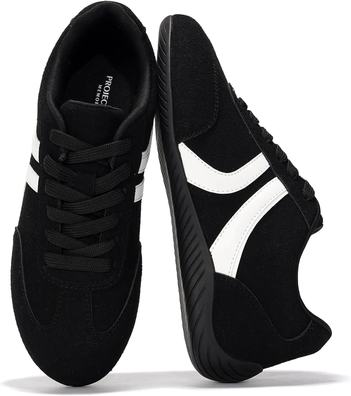 Project Cloud Barefoot Shoes Women  Memory Foam Lace-Up Womens Sneakers  Lightweight & Non Slip Womens Shoes Casual  All-Day Women's Fashion Sneakers for 2025