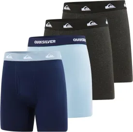 Quiksilver Mens Underwear 4 Pack Boxers for Men Supersoft Brushed Polyester Mens Boxer Briefs