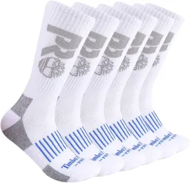 Timberland PRO Men's 6-Pack Crew Socks